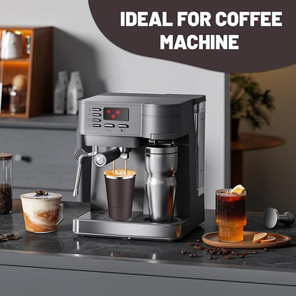 DUBUXW Insulated Coffee Tumblers with Flip Lid 12oz / 17oz, Stainless Steel Travel Coffee Mug Leak Proof, Vacuum Insulated Coffee Mug Reusable Cup, Keeps Cold and Hot for Coffee Tea