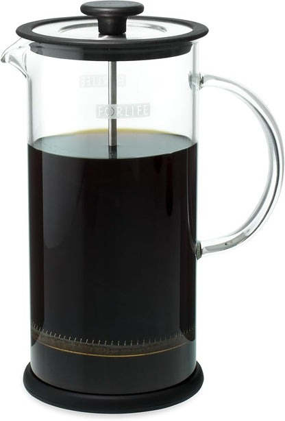 Cafe Style 828-BLK Coffee/Tea Press, 32-Ounce, Black