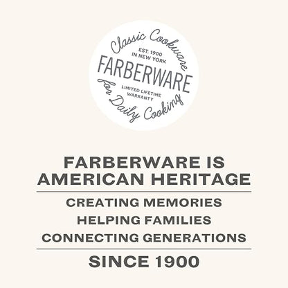 Farberware Millennium Stainless Steel Frying Pan/Skillet, Induction Ready, Compatible with All Cooktops, Metal Utensil Safe, 12.25 Inch Open Fry Pan, Dishwasher Safe - Stainless Steel