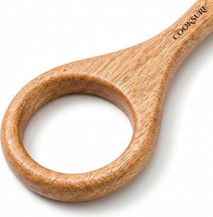 Traditional Danish Dough Whisk for Sourdough 13 Inch – Super Sturdy Bread Whisk with Smooth Wooden Handle