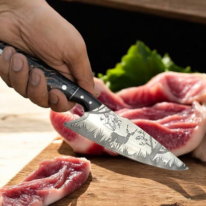 Chef Knife - 8 Inch Home Essentials Sharp Kitchen knife HC Steel Japanese Knife Paring knife, Birthday Gifts for Women/Men, Gifts for Mom/Dad, Kitchen Gadgets with Premium Gift Box