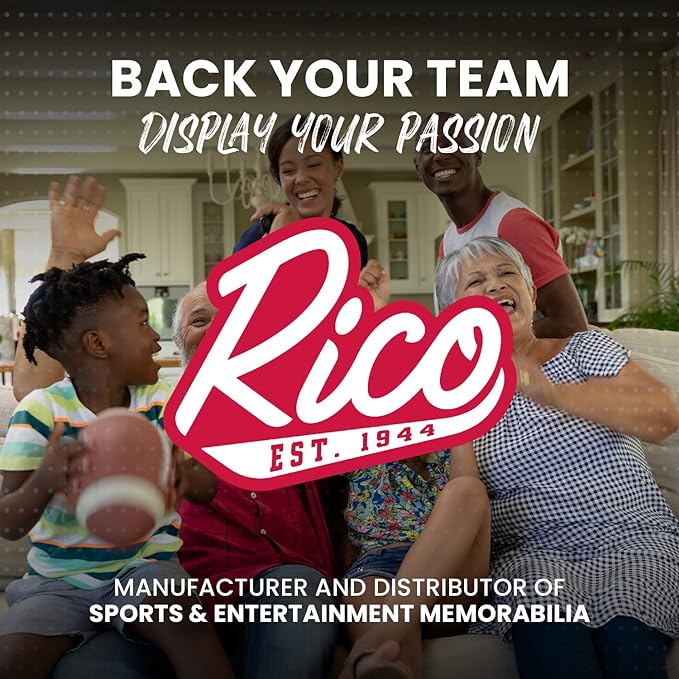 Rico Industries NFL Football Soft Touch, Easy Grip Tumbler