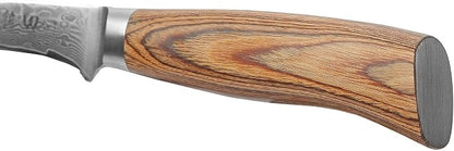 Wakoli EDIB Pro Damascus Peeling Knife – Japanese Style Kitchen Knife | 2.4-Inch Genuine Damascus Steel Blade with VG10 Core | Ergonomic Pakkawood Handle | Professional Chef Knife in Gift Box