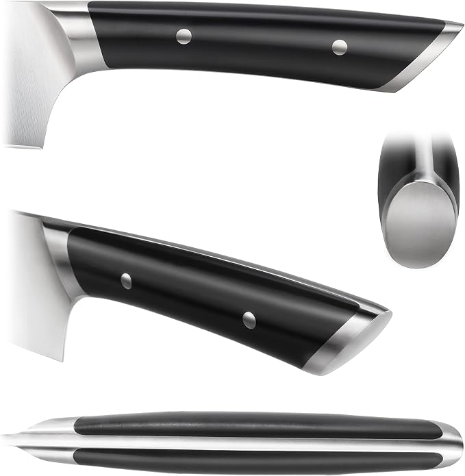 Cangshan HELENA Series German Steel Forged Starter Knife Set (Black, 2-Piece)