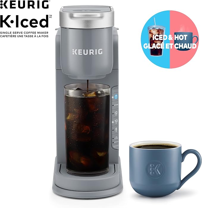 K-Iced Single Serve Coffee Maker - Grey
