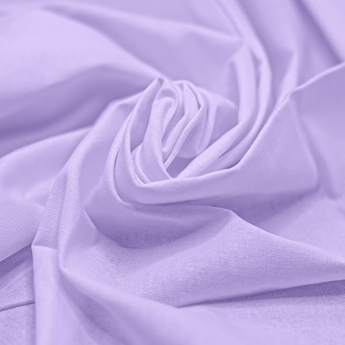 18 * 21inch Cotton Fabric, Premium Fabric Pure Quilting Fat Quarter Bundles Patchwork for Sewing DIY Craft (Blue Purple Series, 8PCS)