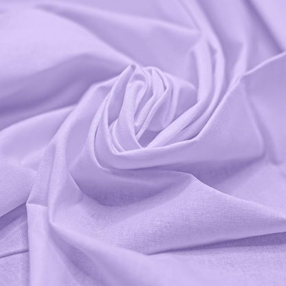 18 * 21inch Cotton Fabric, Premium Fabric Pure Quilting Fat Quarter Bundles Patchwork for Sewing DIY Craft (Blue Purple Series, 8PCS)