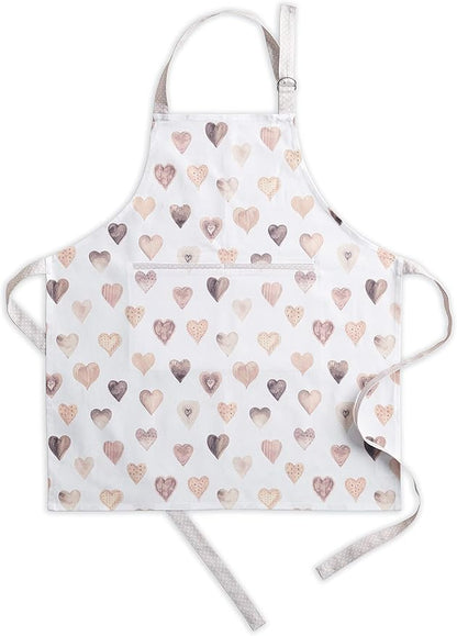 Maison d' Hermine 100% Cotton Apron for women with Pocket Kitchen Chef Apron for Men Cooking Spring Summer