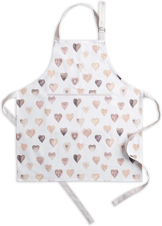 Maison d' Hermine 100% Cotton Apron for women with Pocket Kitchen Chef Apron for Men Cooking Spring Summer