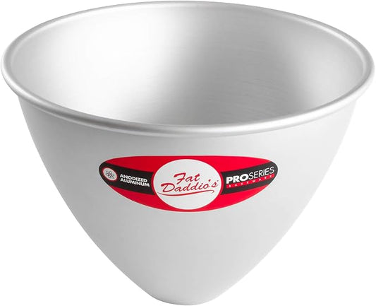 Fat Daddio's PDV-07 Dolly Varden Doll Cake Pan, 7.25 x 5.5 Inch, Silver