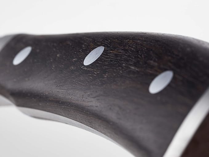 WÜSTHOF IKON Blackwood 7" Hollow Edge Santoku Knife