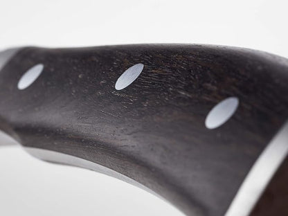 WÜSTHOF IKON Blackwood 7" Hollow Edge Santoku Knife