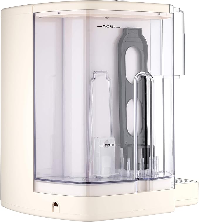 Cuisinart Coffee Maker, Single Serve 72-Ounce Reservoir Coffee Machine, Programmable Brewing & Hot Water Dispenser, Stainless Steel, Cream