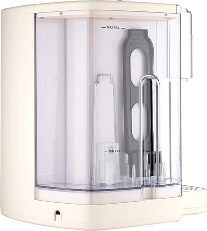 Cuisinart Coffee Maker, Single Serve 72-Ounce Reservoir Coffee Machine, Programmable Brewing & Hot Water Dispenser, Stainless Steel, Cream