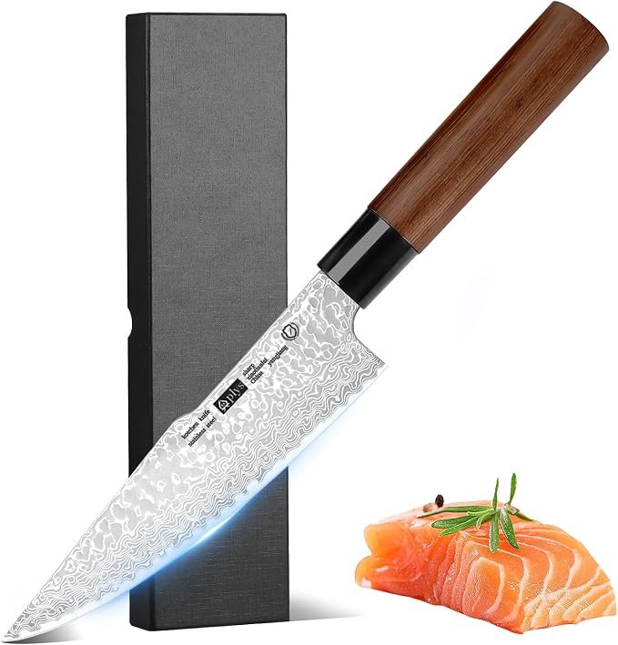Plys Damascus Chef Knife Professional Kitchen knives