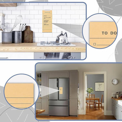 Utron 6 Pack Vintage Magnetic Notepads for Refrigerator, 50 pages/book Grocery List Magnet Pad for Fridge, Design MagneticGrocery List Pad for Fridge, Grocery List Notepad, To-Do List