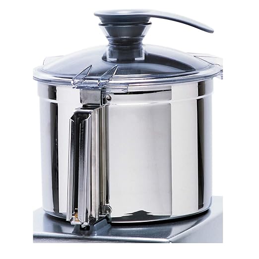 Robot Coupe BLIXER5VV 5.5-Liter Commercial Variable Speed Blender/Mixer Food Processor, Stainless Steel, 120v