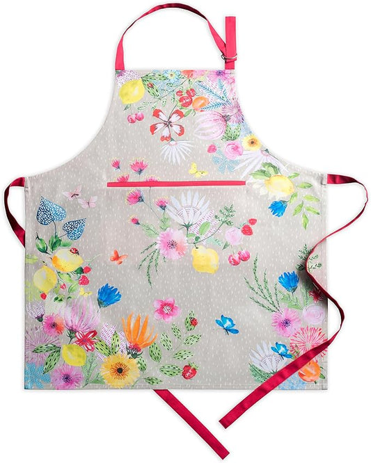 Maison d' Hermine 100% Cotton Apron for women with Pocket Kitchen Chef Apron for Men Cooking Spring Summer