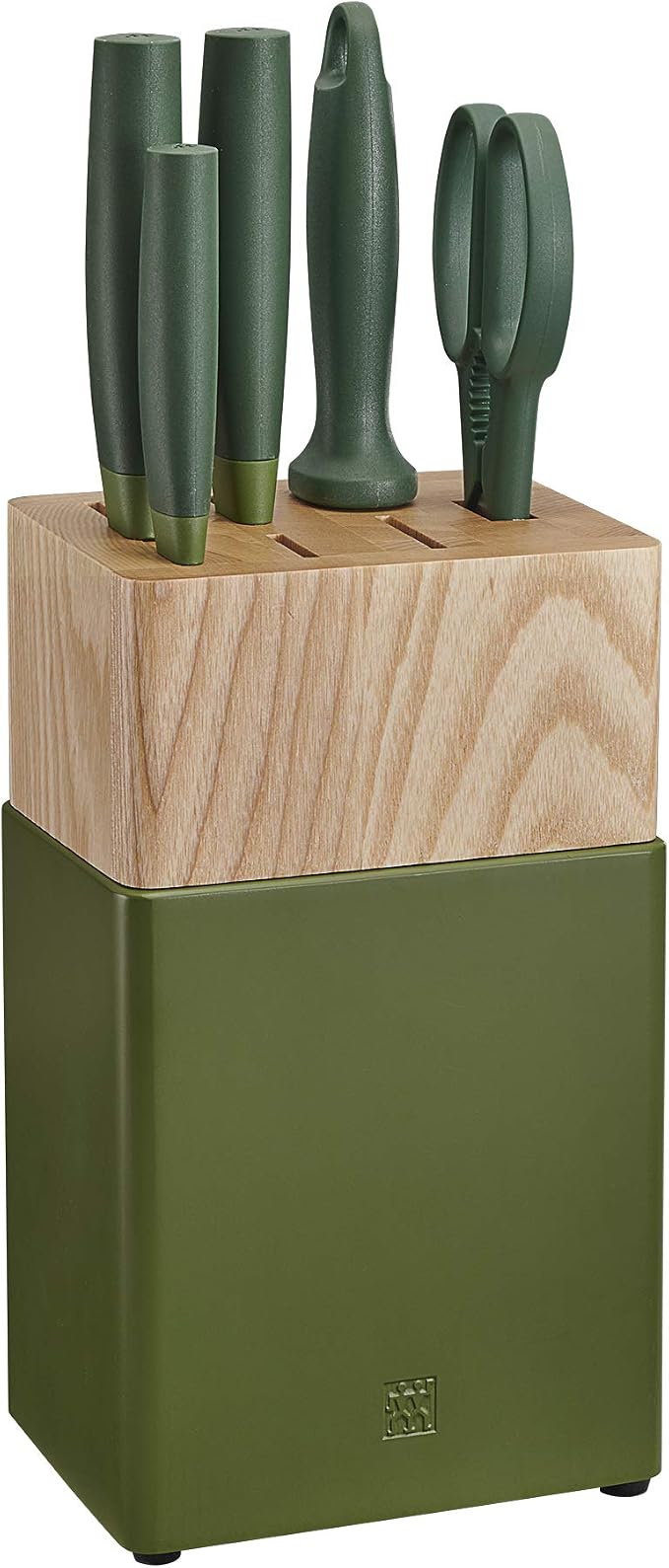 ZWILLING Now S 6-pc Knife Block Set-Lime Green