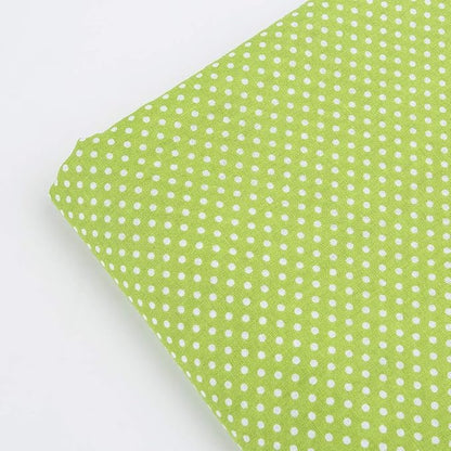 7 pcs 20" x 20" Cotton Fabric DIY Making Supplies Quilting Patchwork Fabric Fat Quarter Bundles DIY for Quilting Cotton Patchwork Cushions (Green, 20" x 20")