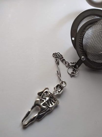 Skeleton Teaball Infuser Strainer for Dried Leaves Tea Brewing