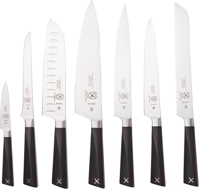 Mercer Culinary Züm 8-Piece Magnetic Board Knife Set, 14 1/8 x 10 1/4, Stainless Steel