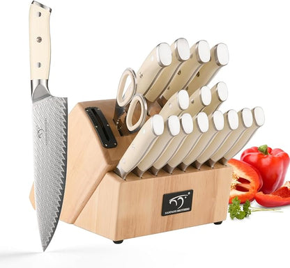 NANFANG BROTHERS Damascus + VG10 Knife,69 Layers, Sharp,Multi-functional,Cooking Utensils,Cutting Meat,Vegetables,Fruits,Home Use,Commercial