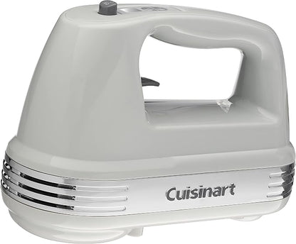 Cuisinart Power Advantage Plus 9-Speed Hand Mixer, 220W-Motor Hand Blender Electric Mixer with 9 Speed Settings, XL Dishwasher-Safe Beaters, 3 Low Mixing Speeds, Storage Case, Cool Grey