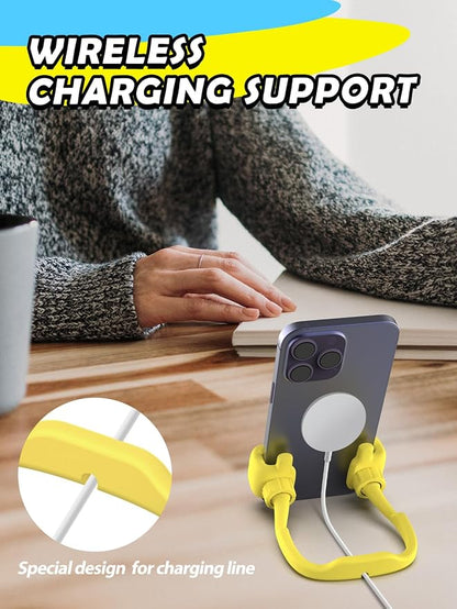 Graduation Gifts for Teens Girls Boys Kids Cell Phone Stand: UPGRADE Adjustable Thumbs Up Lazy Phone Holder for Desk Cool Gadgets Fun Birthday Gift Idea for Son Daughter Stocking Stuffers Cute Things