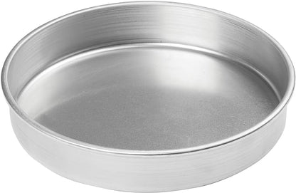 Winco Heavy-Duty Round Aluminum Layer Cake Pan, 12" x 2"