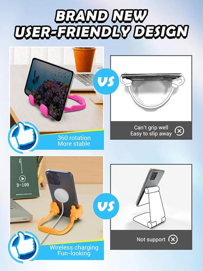 Graduation Gifts for Teens Girls Boys Kids Adults Gifts Cell Phone Stand: UPGRADE Adjustable Thumbs Up Lazy Phone Holder for Desk Fun Gadgets Birthday Gift Ideas for Teenager Women Trendy Stuff