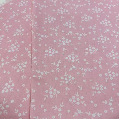 7Pcs 20" x 20" Cotton Fabric DIY Making Supplies Quilting Patchwork Fabric Fat Quarter Bundles DIY for Quilting Cotton Patchwork Cushions (Love Flower, 20 x 20 inches)