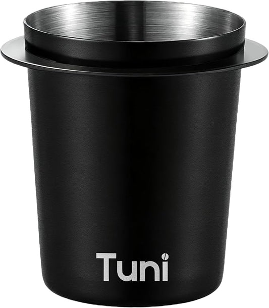 Tuni Stainless Steel Dosing Cup, Coffee Bean Dosing Cup Fits 53-54mm Portafilter