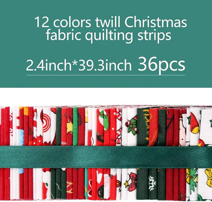 Jelly Roll Fabric, Pre-Cut Jelly Roll Fabric Strips for Quilting, Jelly Rolls for Sewing, Quilting Clearance, Fabrics Jelly Rolls with Different Patterns