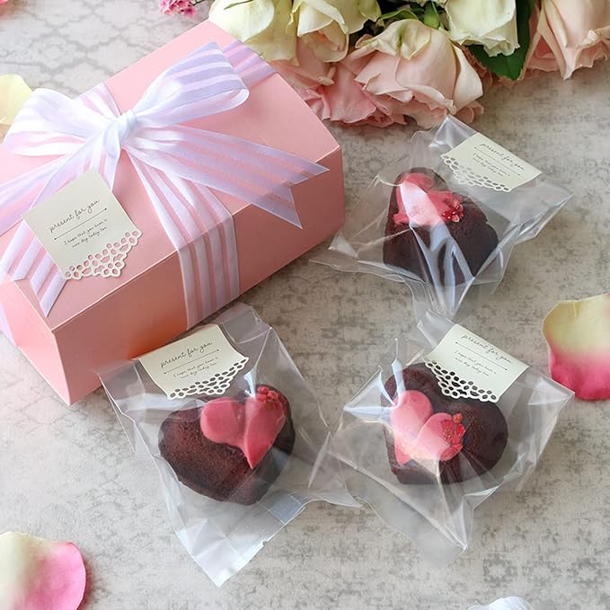 6 Cup Valentines Heart Shape Muffin Cupcake Pan Nonstick Cheesecake Brownie Cookie Cake Baking Tin Tray Mold, for Christmas Birthday Anniversary Wedding