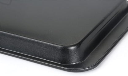 Baking Sheets Toaster Oven Pans, Cookie Sheets for Baking Tray Non Stick, Broiler Quarter Half Sheet Pan, Jelly Roll Pan Cake Pan Set for Cooking, Walooza Rimmed Cookie Sheets for Baking Nonstick