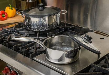 Black Cube Quick Release Cookware 7 Piece Set, Assorted Sizes