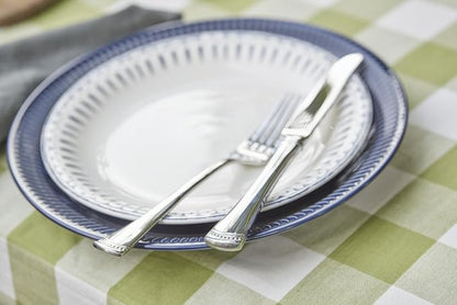 Lenox Silverware Set, Portola Mirror 20 Piece Flatware Set, Service For 4, 18/10 Stainless Steel, Dishwasher Safe, Flatware Cutlery Sets, Utensils, Knives Spoons and Forks, Home (Silver, 20 Pieces)