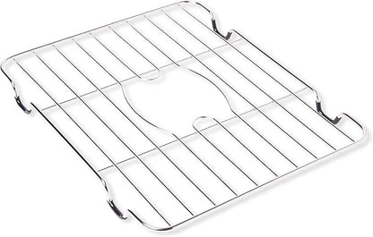 Better Houseware Sink Protectors for Kitchen Sink, Rust-Resistant Scratch-Preventing Stainless Steel Sink Protector Grid, Non-Slip Kitchen Sink Rack for Washing, 12 x 10.25 x 1 Inch
