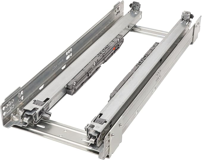 Rev-A-Shelf Maple Pullout Organizer w/ BLUM Soft-Close for Base Cabinets, Full Extension Slides & Adjustable Shelves, Min Opening Width of 11.5", 448-BCSC-11C