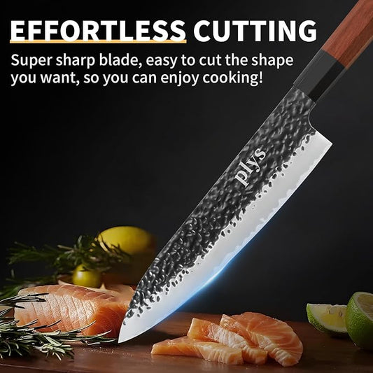 Plys Chef Knife Japanese Professional Kitchen Knives Meat and Vegetable Cooking Knife for Home Restaurant