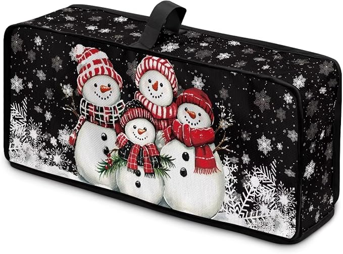 Christmas Toaster Cover 2 Slice Cute Snowman Water-Resistant Folding 2 Slice Slim Toaster Cover, Heat-Resistant Thanksgiving Protective Covers for Small Appliance