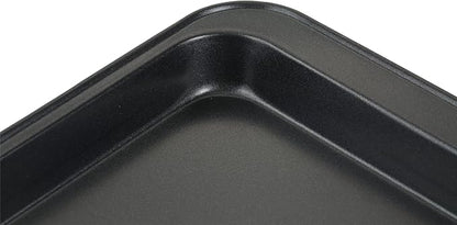 Baking Sheets Toaster Oven Pans, Cookie Sheets for Baking Tray Non Stick, Broiler Quarter Half Sheet Pan, Jelly Roll Pan Cake Pan Set for Cooking, Walooza Rimmed Cookie Sheets for Baking Nonstick