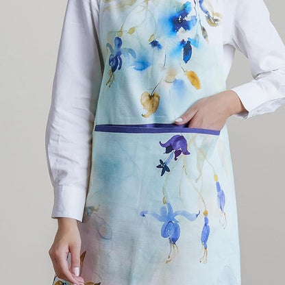 Maison d' Hermine 100% Cotton Apron for women with Pocket Kitchen Chef Apron for Men Cooking Spring Summer