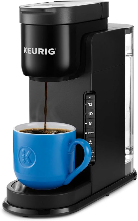 Keurig K-Express Single Serve K-Cup Pod Coffee Maker, 3 Brew Sizes, Strong Button Feature, 42oz Removable Reservoir, Black