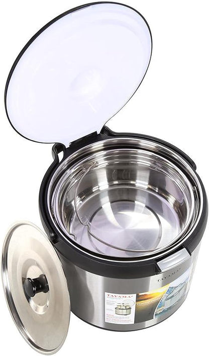 Tayama Stainless Steel Thermal Cooker,Black,7 Qt.,TXM-70CFZR