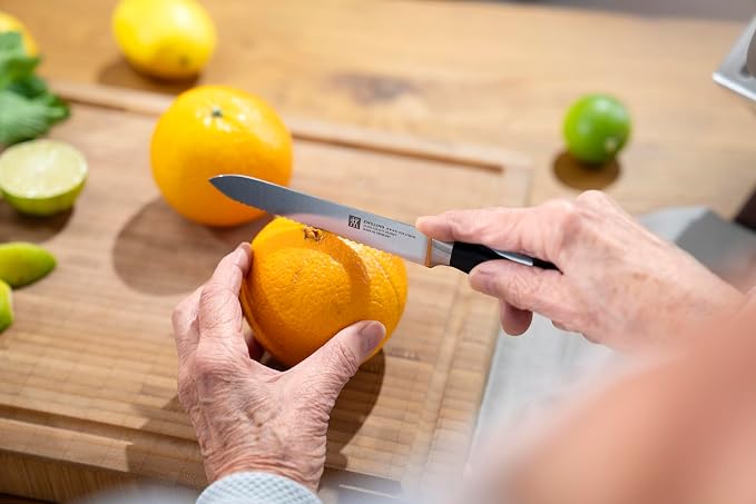 Zwilling Four Stars Utility knife, Silver/Black