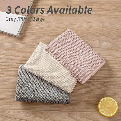 Barista Towels 12 Pack, Extra Thick Microfiber Coffee Cleaning Cloths for Espresso Machines, Steam Wands & Countertops – Essential Coffee Bar Accessories, 12”x12”