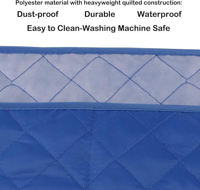 Evermarket Stand Mixer Dust Proof Cover with Pocket and Organizer Bag for Kitchenaid,Sunbeam,Cuisinart,Hamilton Mixer (Blue)