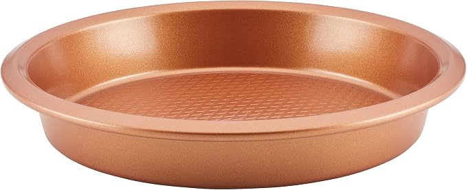 Ayesha Curry Kitchenware Bakeware Nonstick Baking Cookie, Loaf, Cake Pan Set, 7-Piece, Copper